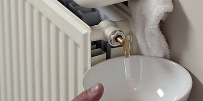 How to bleed a radiator